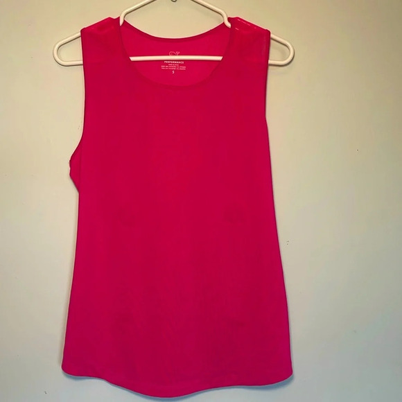 Vineyard vines performance women’s size S athletic tank top hot pink - Picture 1 of 5